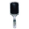 Cricket Visage 395 Paddle Hair Brush for Styling, Detangling, Blow Drying and Styling All Hair Types, Anti-static, Nylon Bristles, Aluminum Finished Handle, Made in Korea