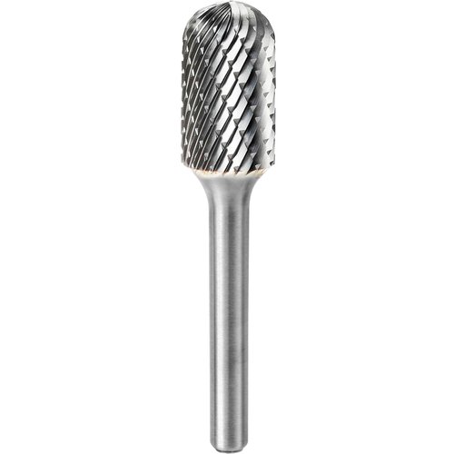 Sworker 1 Pc Head 1/2" Carbide Burr Set 1/4 Shank Die Grinder Bits Drill Bits Grinding Bits for Metal Rotary Tool Attachment Accessories Rasp Weld Wood Stone Deburring Compatible with Milwaukee Dewalt