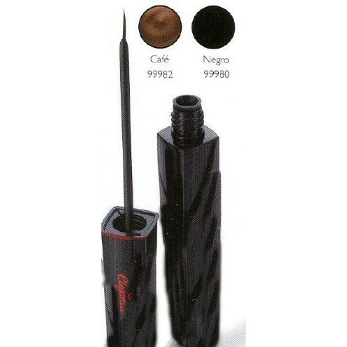 Zermat Eleganzza Liquid Eyeliner, Delineador Liquido 0.34oz (Black-Negro)