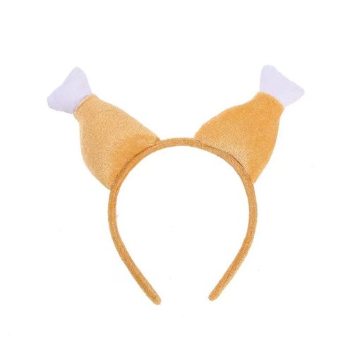 Zhzrche Thanksgiving Turkey Headband Chicken Leg Hair Band Party Funny Headband for Thanksgiving
