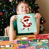 36 Sheets Christmas Stickers for Kids, Christmas Crafts Make Your Own Christmas Stickers, Christmas Party Favors DIY Stickers for Christmas Holiday Games Gifts Toys Party Supplies