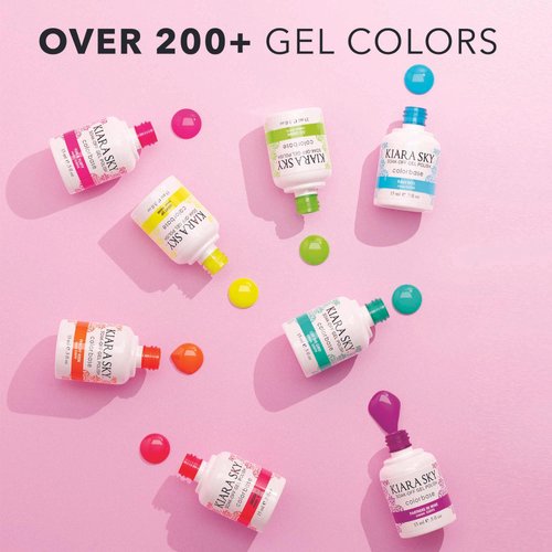 Kiara Sky Soak Off Gel Nail Polish 0.5 fl oz, CHERRY ON TOP (G563)