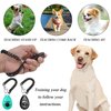 STMK Dog Treat Pouch Dog Clicker Training Kit, Dog Training Treat Pouch Dog Clicker for Training, 3 Ways to Wear Easily Carries Treat Pouches for Pet Training (Black)