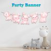 Pig Farm Animals Birthday Banner Barnyard Pigs Animals Party Supplies Baby Shower | Birthday Decorations for Farm Animals