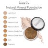 Full Coverage Foundation Mineral Makeup Face Powder by Beauté Minerals in Dramatic | 100% Natural Makeup: Talc Free Loose Powder Matte Foundation, Concealer & Contour Makeup + Zinc Oxide 0.31 Oz