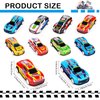 Adecortalk 28 Pcs Pull Back Cars for Kids, Mini Vehicles Toy Bulk Party Favor Racing Cars Toys for Toddlers Boys Girls Ages 3-8, Goodie Bag Stuffers Pinata Fillers