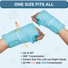 Comfytemp Wrist Ice Pack Wrap for Carpal Tunnel Relief, 2 Gel Packs, FSA HSA Eligible, Hot Cold Compression Brace for Hand Injuries Reusable, Achilles Tendonitis, Tenosynovitis, Men Women Surgery Gift