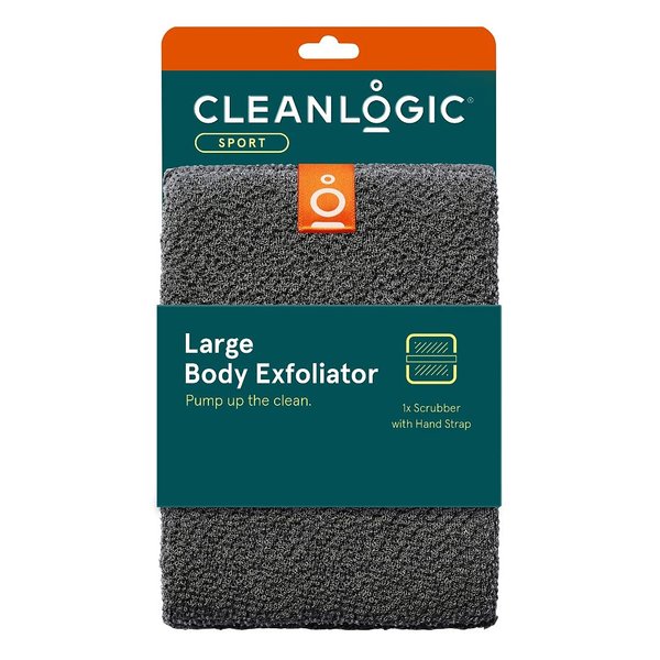 Clean Logic Mens Exfoliating Body Scrubber (Pack of 6)