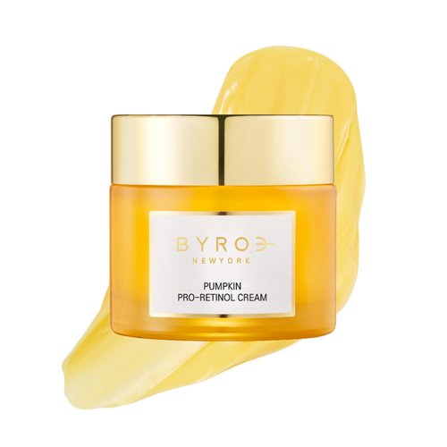 BYROE Pumpkin Pro-Retinol Anti Aging Face Cream | Correcting & Hydrating Formula with Eco Ceramides and Bakuchiol | Clinically Proven to Reduce Fine Lines and Wrinkles | Vegan, 50ml