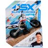 Supercross, Authentic Shane Mcelrath 1:10 Scale Collector Die-Cast Toy Motorcycle Replica with Race Stand, for Collectors and Kids Age 5 and Up