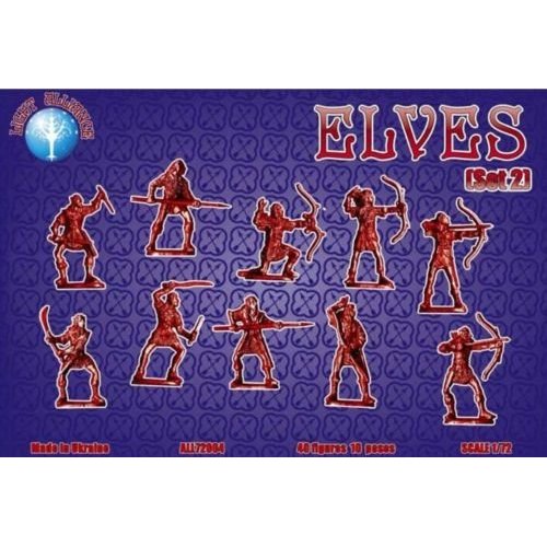 Plastic Model KIT Elves, Set 1 1/72 ALLIANCE 72004