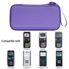 co2CREA Hard Case Compatible with Texas Instruments TI-84 Plus CE/TI-84 Plus/TI-Nspire CX II CAS/TI-Nspire CX II/TI-83 Plus/TI-89 Titanium/TI-85 / TI-86 Color Graphing Calculator, Purple
