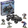 Mega Halo Infinite Toy Car Building Toys Set, UNSC Razorback Blitz Vehicle with 303 Pieces, 4 Micro Action Figures and Accessories, Gift Ideas