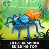 KAZI Spider Toy Building Set for Kids,Forest Bugs Building Kit,STEM Insect Toys for Girls Boys Age 8-14,Play and Display Animal Model,Gift Idea