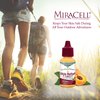 Miracell Skin Relief and Support Apricot Kernel Oil, Coconut Oil, Sesame Oil Jojoba Oil, Avocado Oil, Camellia oil, Rosehip oil Vitamin E, Serum .5 oz