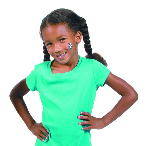 Fun Express Panda Party Tattoos (72 pieces) Temporary Tattoos for Kids, Party Favors and Supplies, Classroom Incentives & Giveaways