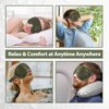 NEWGO Cooling Eye Mask Cold Gel Eye Mask for Eye Puffiness, Tired Eyes, Migraines, Stress, Itchy Eyes, Eye Lid Surgery, Eye Relief Mask for Sleeping, Skin Care, Eye Spa - Army Green