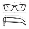 Yogo Vision Bifocal Reading Glasses 2 Pack Fashion Comfort Quality Bifocal Readers for Men and Women +1.75