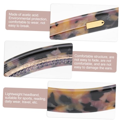 BIUDECO 1Pc headband Non-slip Hair Accessory Non-slip Hairband makeup hair band hair accessories for women womens hair accessories Girl Hair Accessories yoga Head button men and women