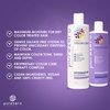 Purezero Clean Color Care Hydrating Shampoo & Conditioner Set - Toning, Balance for Color Treated Hair - Hydrate Dry Hair - Zero Sulfates, Parabens, Dyes - 100% Vegan & Cruelty Free