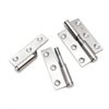Pair of 3"/76mm Rising Butt Lift Off Door Hinge Stainless Steel (Left Handed)