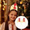 2Pcs Yellow Chick Headband Rooster Animals Headband Hair Hoop for Adults Easter Decorations