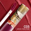 Catkin Semi Matte Liquid Lipstick Lip Gloss for Women Tinted High Pigmented, Waterproof Long Lasting Moisturizing Smooth Velvet Effect (C03)