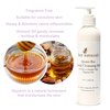 Bee Naturals Facial Cleansing Milk- 8oz- Honey, Allantoin, and Almond Oil- Moisturize and Cleans and alm Inflammation- Safe for Sensitive Skin- All Skin Types-Unscented-Cruelty Free