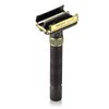 Adjustable Double Edge Safety Razor, The Emperor by VIKINGS BLADE, Long & Fat Handle, Butterfly Twist-To-Open, Eco Friendly, Luxury Case. Smooth, Close, Clean Shaving Razor (Variation: Augustus)