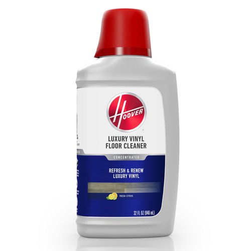 Hoover Renewal Luxury Vinyl Floor Cleaner, Concentrated Cleaning Solution for Hard Floor Machines, 32oz Formula, AH31434, White