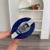 Funny Blue Circle Eye Hair Clip,Acetate Claw Clips,Big Hair Clips for Women,Fashion Hair Clips for Girl