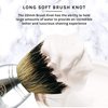 Frank FS shaving Mens Synthetic Hair Shaving Brush for Men's Personal and Professional Shaving Gift to Father Husband