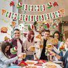Italian Party Decorations - Buon Compleanno Banner with Hanging Swirls Pizza Party Decorations Italian Decor for Birthday Pizza Party Pizza Time Pizza Game