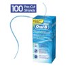 Oral-B Dental Floss for Braces, Super Floss Pre-Cut Strands, Mint, 50 Count, Pack of 2