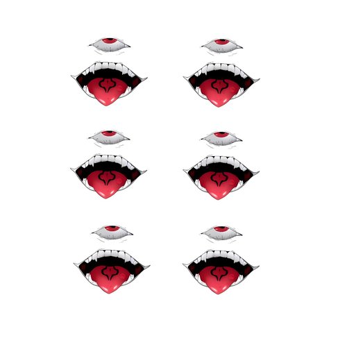 Ryomen Sukuna Tattoos Anime Cosplay Prop Temporary Tattoo Stickers Accessories