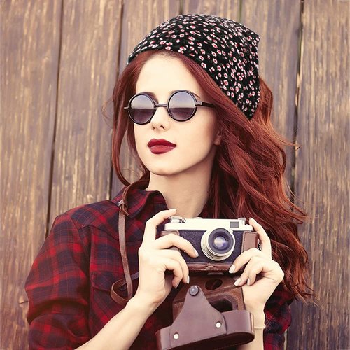 TOBATOBA Hairband, 6Pcs Floral Chiffon Elastic Head Scarf Headbands for Women, Fashion Hair Cottagecore Accessories for Women Girls