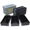 MTM ACO Ammo Can Organizer, 3 Pack, USA Made, Black