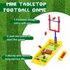 4 Sets Mini Football Game Desktop Football Games Field Goal Football Toys with Foam Football Goal Post, Football, Bases, Catapults, Flick Finger Board Desk Games for Sports Party, Office, Gifts
