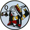 King or Queen of Clubs Golf Ball Marker and Matching Hat Clip