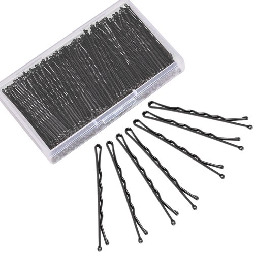 240 Pcs Bobby Pins Black, MORGLES 2 In Bobby Pins Hair Pins for All Hair with Box