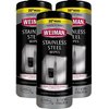 Weiman Stainless Steel Cleaner Wipes (3 Pack) Removes Fingerprints, Residue, Water Marks and Grease from Appliances - Works Great on Refrigerators, Dishwashers, Ovens, and Grills - Packaging May Vary