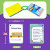 46PCS Transports Cognition Flash Cards for Kids,Cognitive Flash Cards for Cars Truck Vehicle Airplane, Waterproof Learning Flashcards for 3+ Years