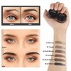 Eyebrow Pomade,Gel Professional Makeup Eyebrow Color,Matte Waterproof Brow Pomade For Long-Lasting Results,Vegan, Cruelty-Free Eyebrow Color that Fills and Shapes Brows(4#Auburn)