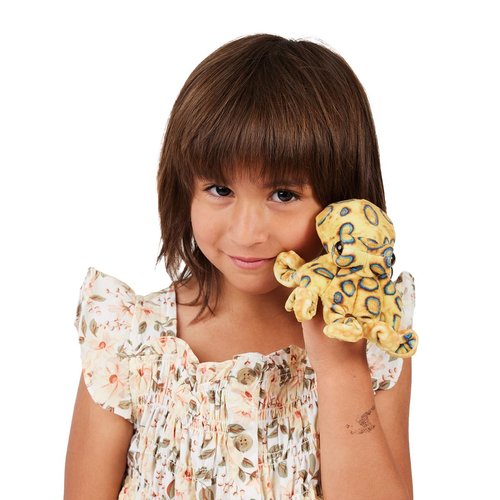 Folkmanis Mini Blue Ringed Octopus Finger Puppet