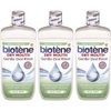 Biotene Dry Mouth Gentle Oral Rinse, Mild Mint, 16 Ounces each (Value Pack of 3)