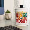 Bingo Gifts, for Women, Men, Ceramic Bingo Money Jar Piggy Bank, Kitchen Home Decor, Funny Coin Jar, Mom Grandma Dad Boyfriend Gift