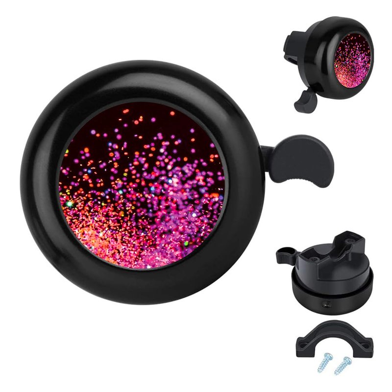 MZELQ Bicycle Bell Cute Clear Sound Adjustable Size Aluminum Bike Accessories Bell Ring for Girls...