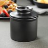 Butter Bell - The Original Butter Bell crock by L Tremain, a Countertop French Ceramic Butter Dish Keeper for Spreadable Butter, Matte Black