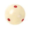 GSE Billiard Practice Training Cue Ball, AAA-Grade PRO Cup Standard Pool Billiard Cue Ball with 6 Red Dots, Billiards Accessories (6 oz 2-1/4")