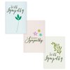 Best Paper Greetings 48 Pack Sympathy Cards with Envelopes Bulk Set, 6 Floral and Foliage Designs for Memorials, Funerals, Condolences, Bereavement, Blank Inside (4x6 In)